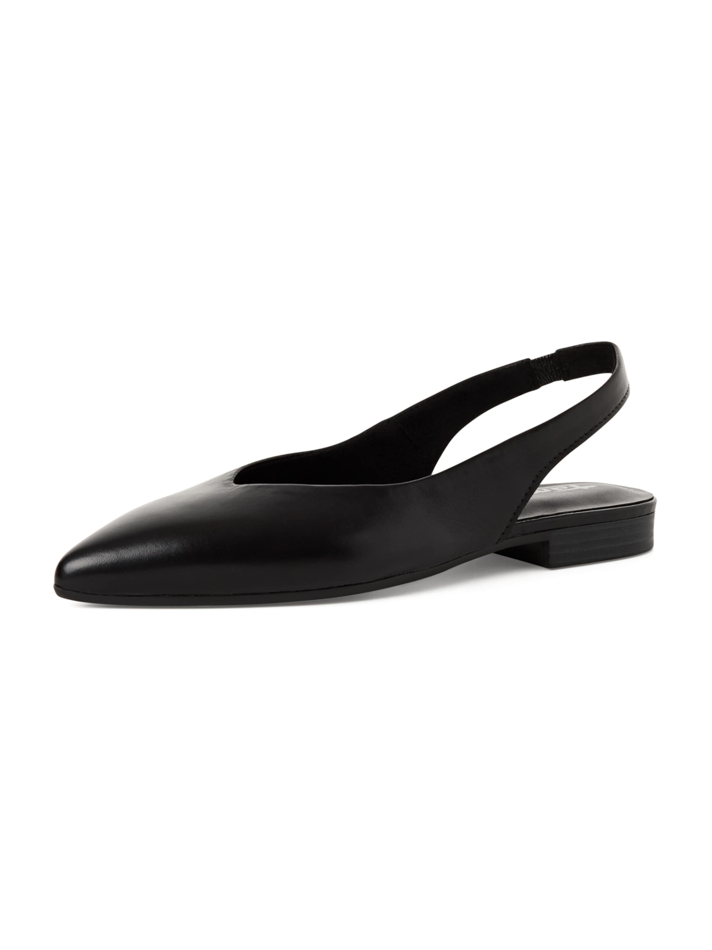 Tamaris Ballet Flats in Black: front