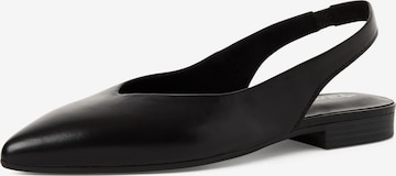 Ballerines Tamaris en noir : devant