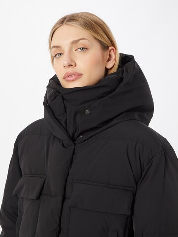 FREAKY NATION Winter Coat 'Holiday' in Black