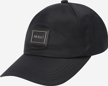 Casquette HUGO Red en noir : devant