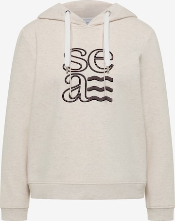 CECIL Sweatshirt in Beige: front