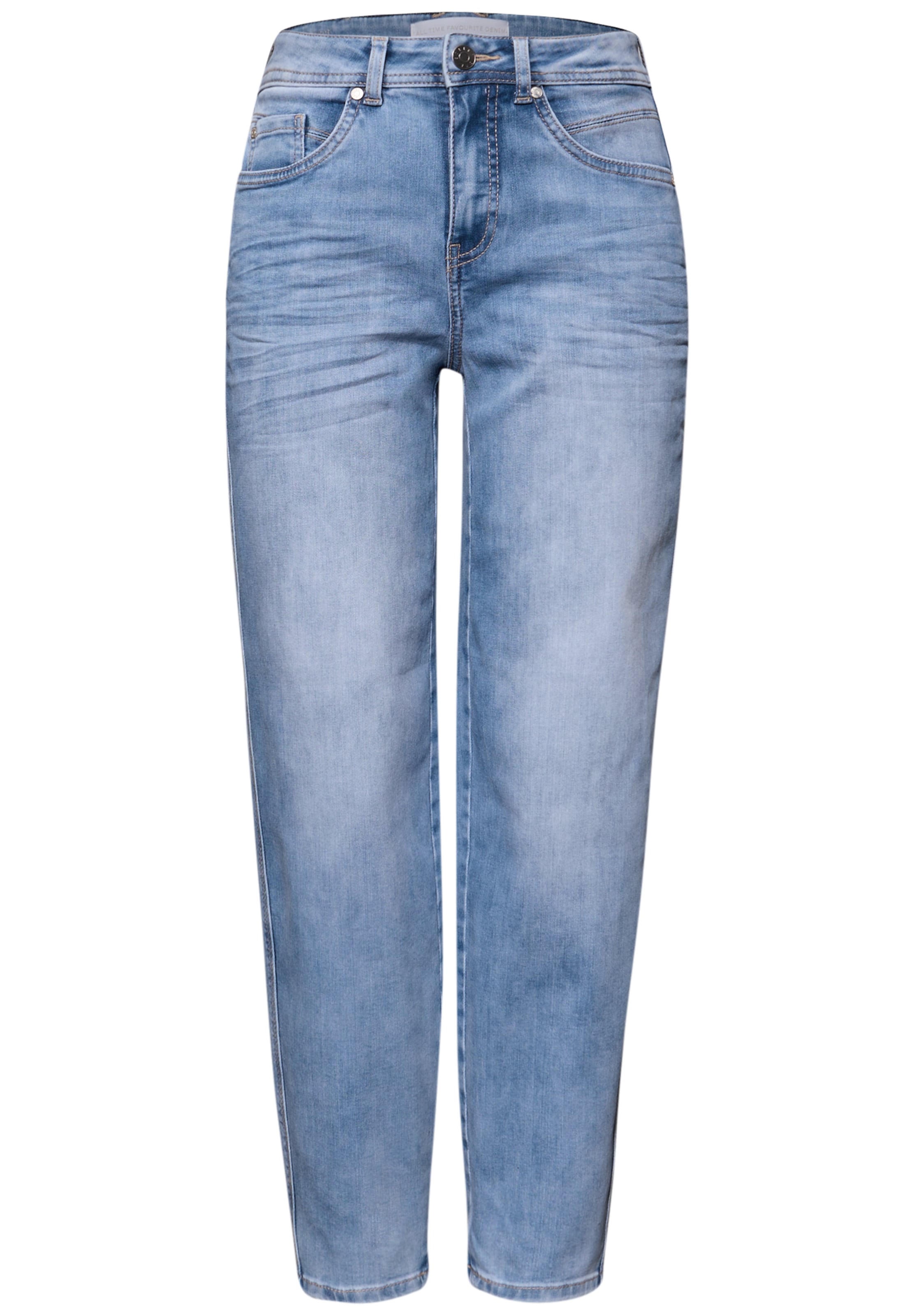 STREET ONE Loose fit Jeans in Blue: front