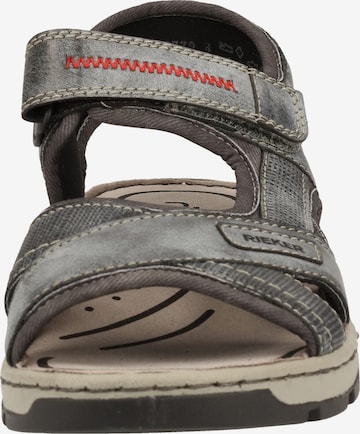 Rieker Hiking Sandals in Grey