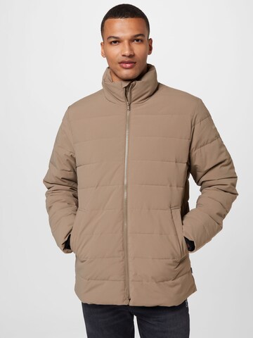 Les Deux Between-season jacket in Brown: front