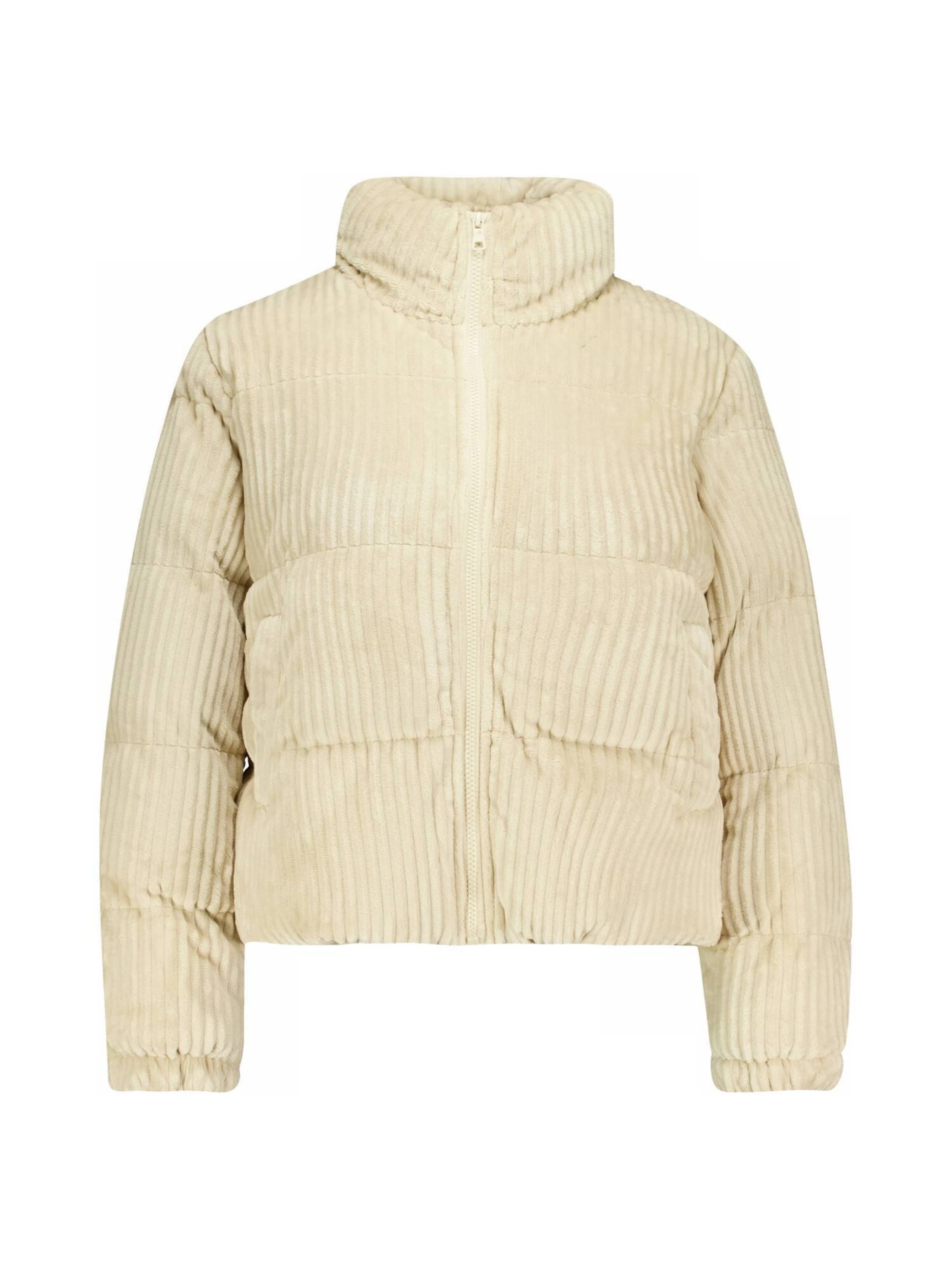 Deeluxe Winterjas 'Noelia' in Beige: voorkant