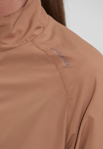 ENDURANCE Athletic Jacket 'Shela' in Brown