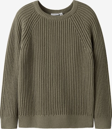 NAME IT Sweater in Green: front