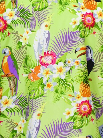 King Kameha Schal 'Parrot Cockatoo' in Grün