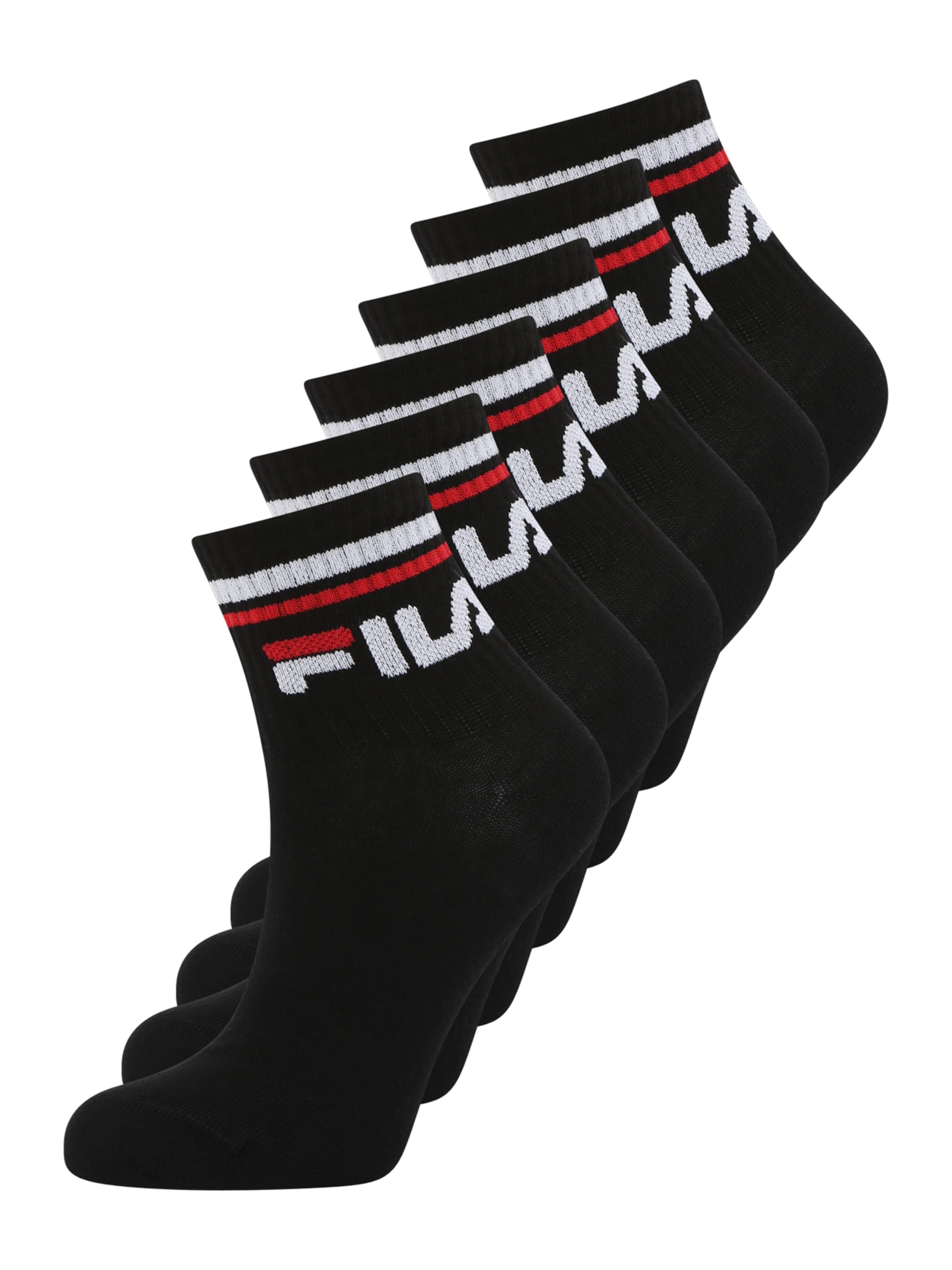 FILA Κάλτσες σε μαύρο: μπροστά