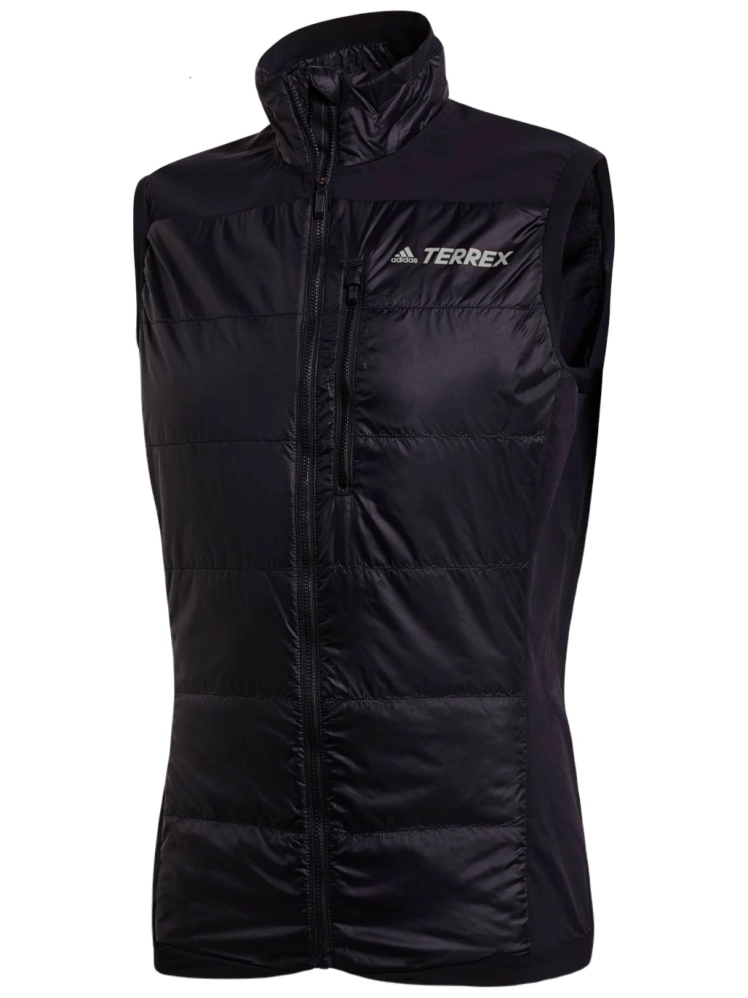 Gilet 'adidas Terrex Primaloft Hybrid' di ADIDAS ORIGINALS in nero: frontale