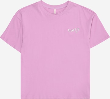 ONLY GIRLS Shirt in Purple: front