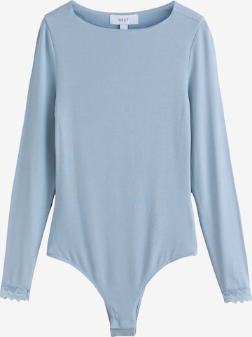 Next Shirtbody i blå: forside