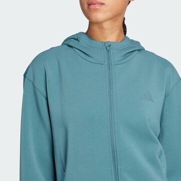 ADIDAS PERFORMANCE Sportief sweatvest 'Designed 4 Training' in Groen