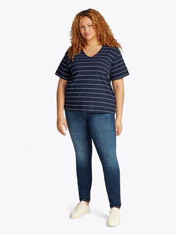 T-shirt Tommy Hilfiger Curve en bleu