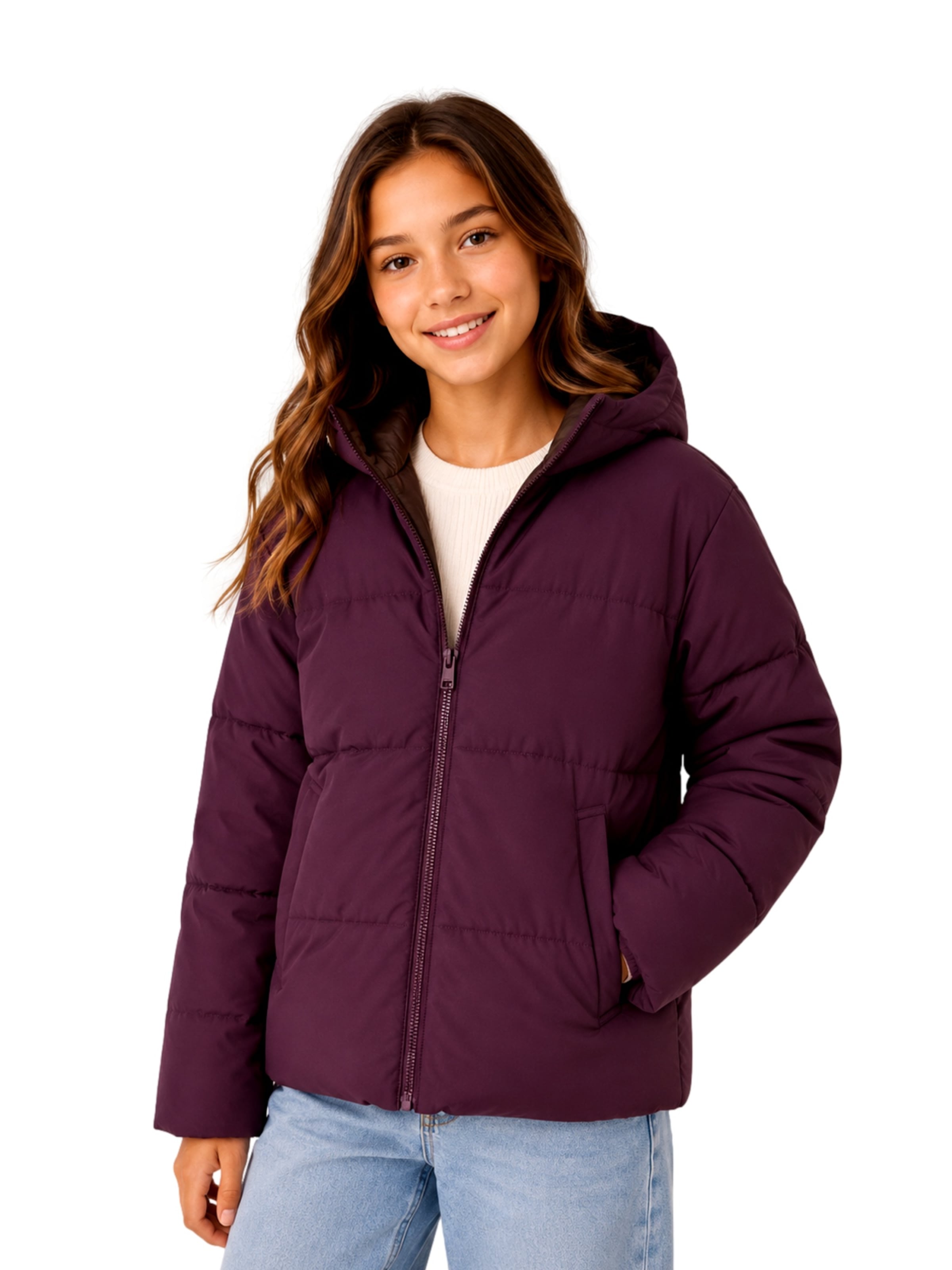 JJXX Winter Jacket 'JXGALAXY' in Purple: front