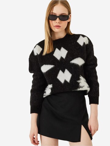 Pull-over Bianco Lucci en noir