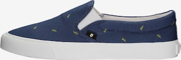 Ethletic Slip-ons 'Fair Deck' in Blauw: voorkant