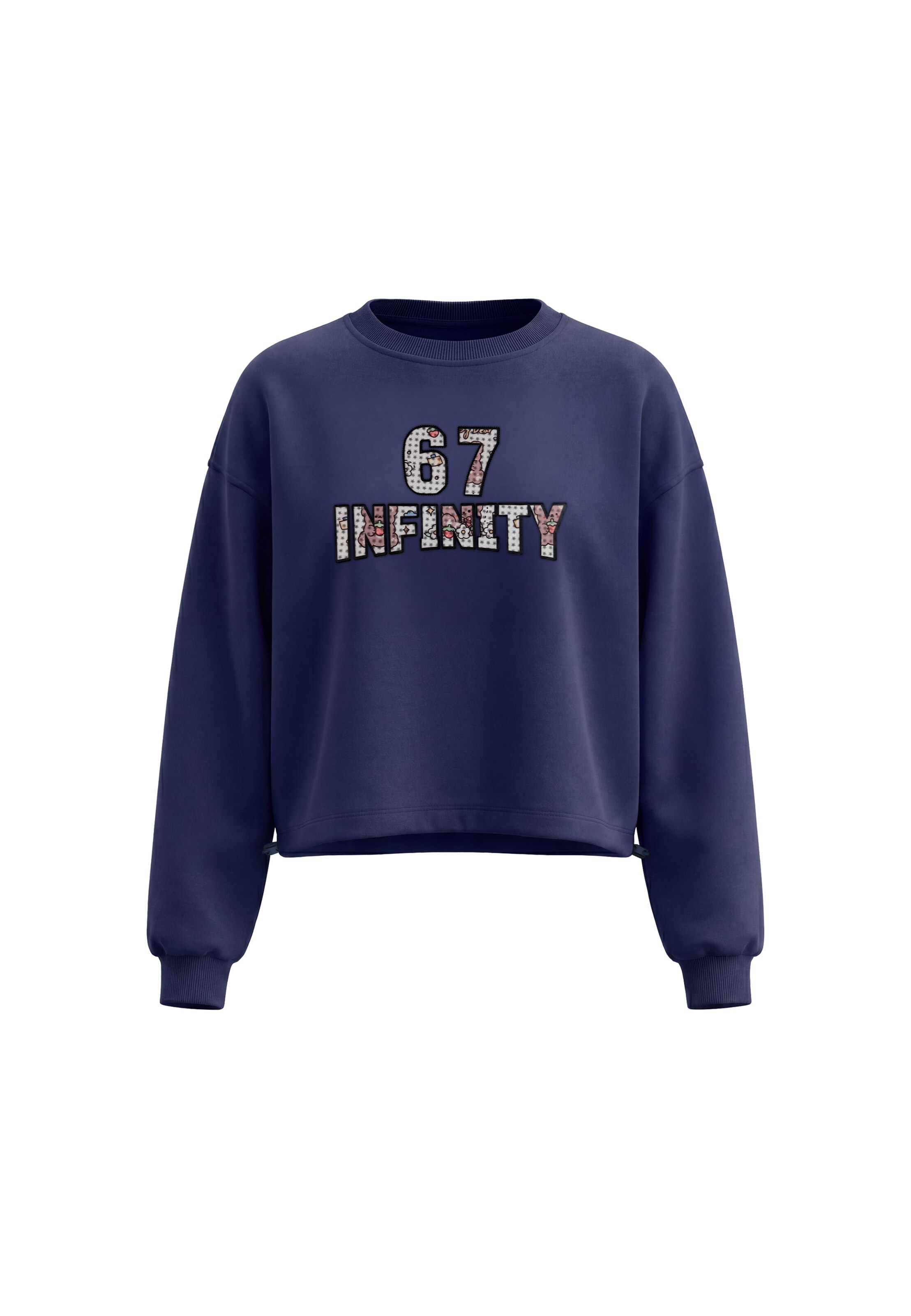 MYMO - Sweatshirt em azul: frente