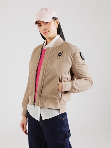 Blauer.USA Tussenjas 'LAURIE' in Beige: voorkant