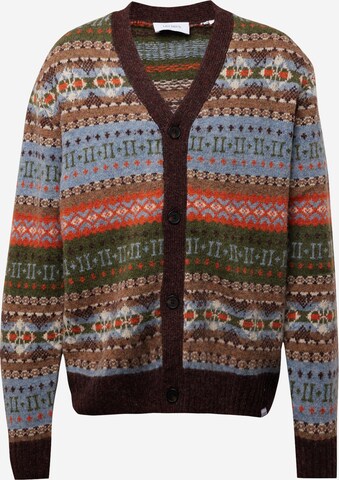 Les Deux Cardigan 'Hordur Fair Isle' i blandingsfarvet: forside