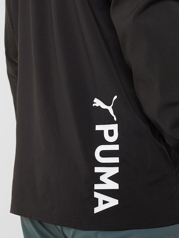 PUMA Αθλητική μπλούζα φούτερ σε μαύρο