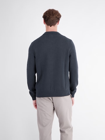 LERROS Gebreid vest in Blauw