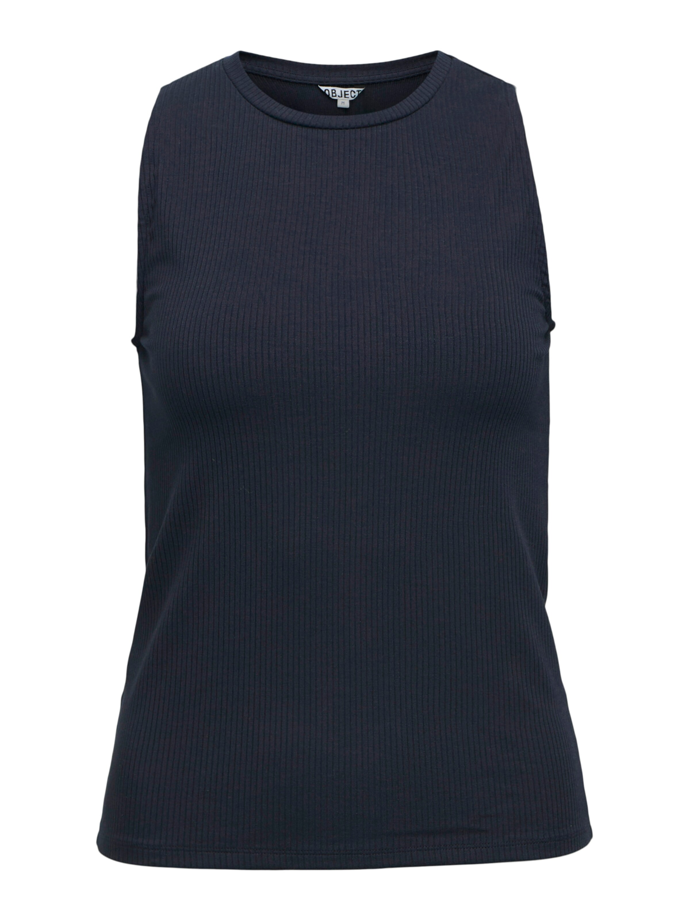 OBJECT Top 'OBJJAMIE' in Blau: Vorderseite