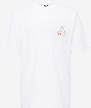 T-Shirt 'STAGGER' JACK & JONES en blanc : devant