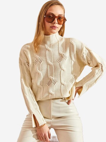 Pullover 'Pullover' di Bianco Lucci in bianco
