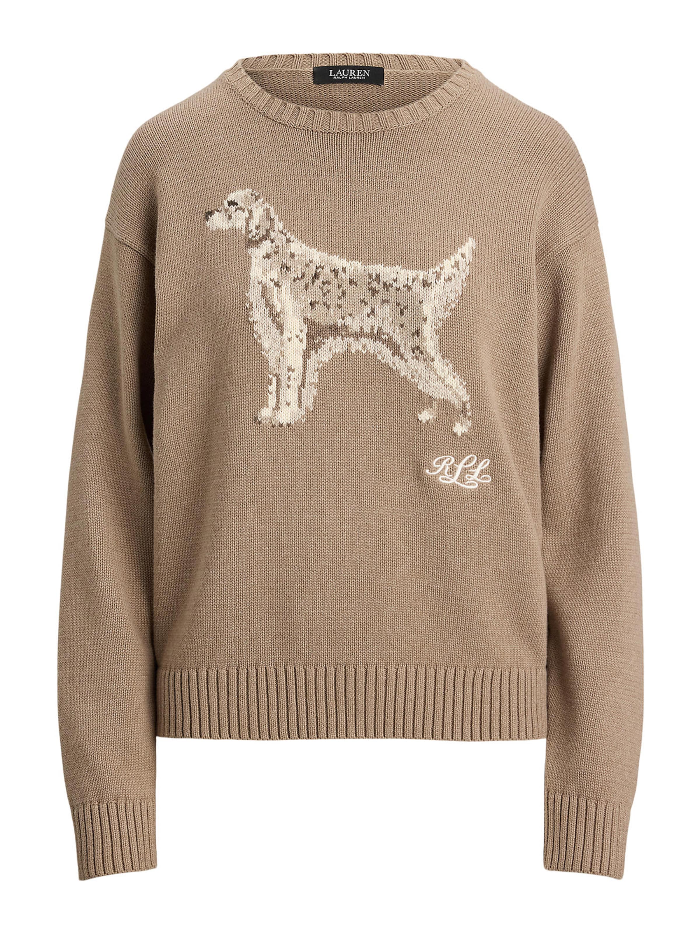 Lauren Ralph Lauren Petite Svetr 'Riednee' – hnědá: přední strana