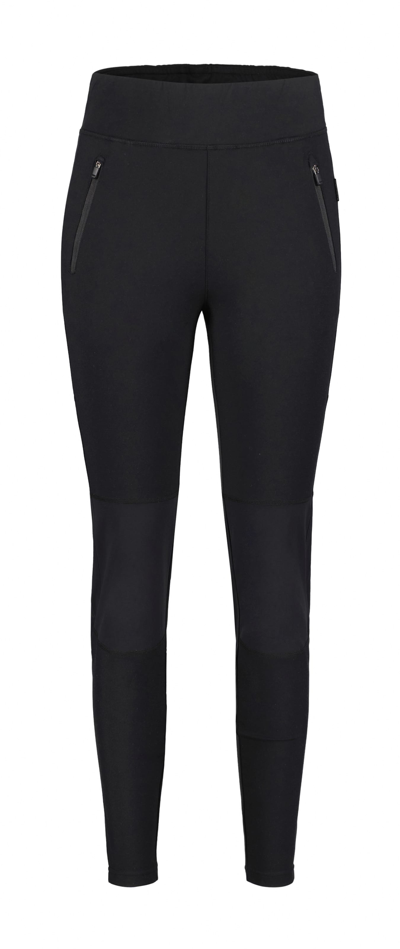 juoda ICEPEAK Prigludęs Laisvalaikio kelnės 'Bethune': priekis