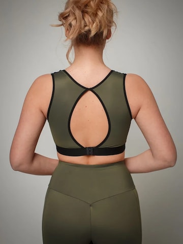 MILENKA - Halter Sujetador en verde