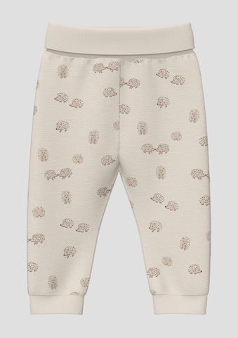 Effilé Leggings s.Oliver en beige : devant