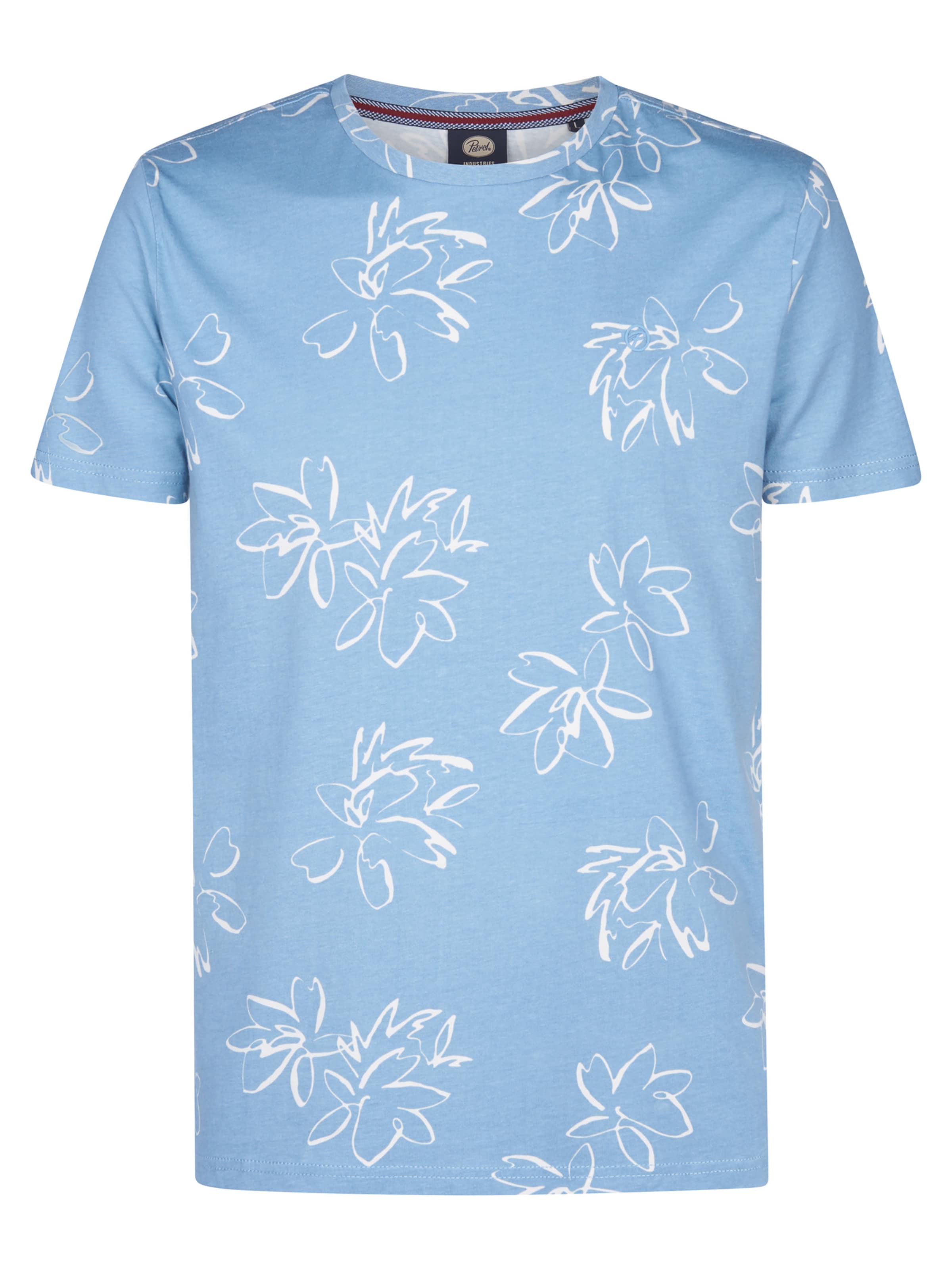 Petrol Industries Shirt 'Grafito' in Blue: front