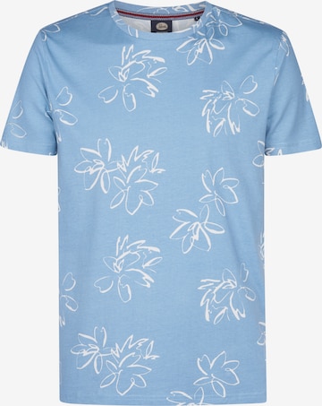 Petrol Industries T-Shirt 'Grafito' in Blau: Vorderseite