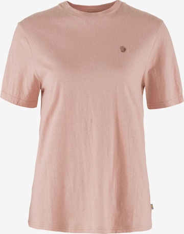 Fjällräven Shirt 'Hemp' in Pink: predná strana