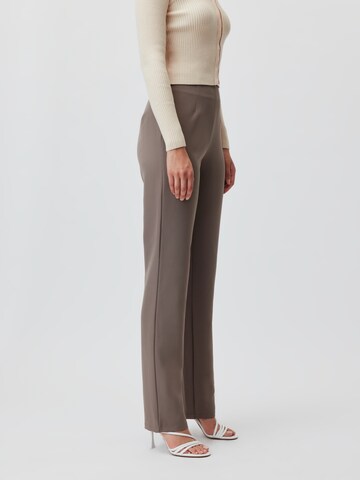 LeGer by Lena Gercke Slim fit Trousers 'Laurentia Tall' in Brown