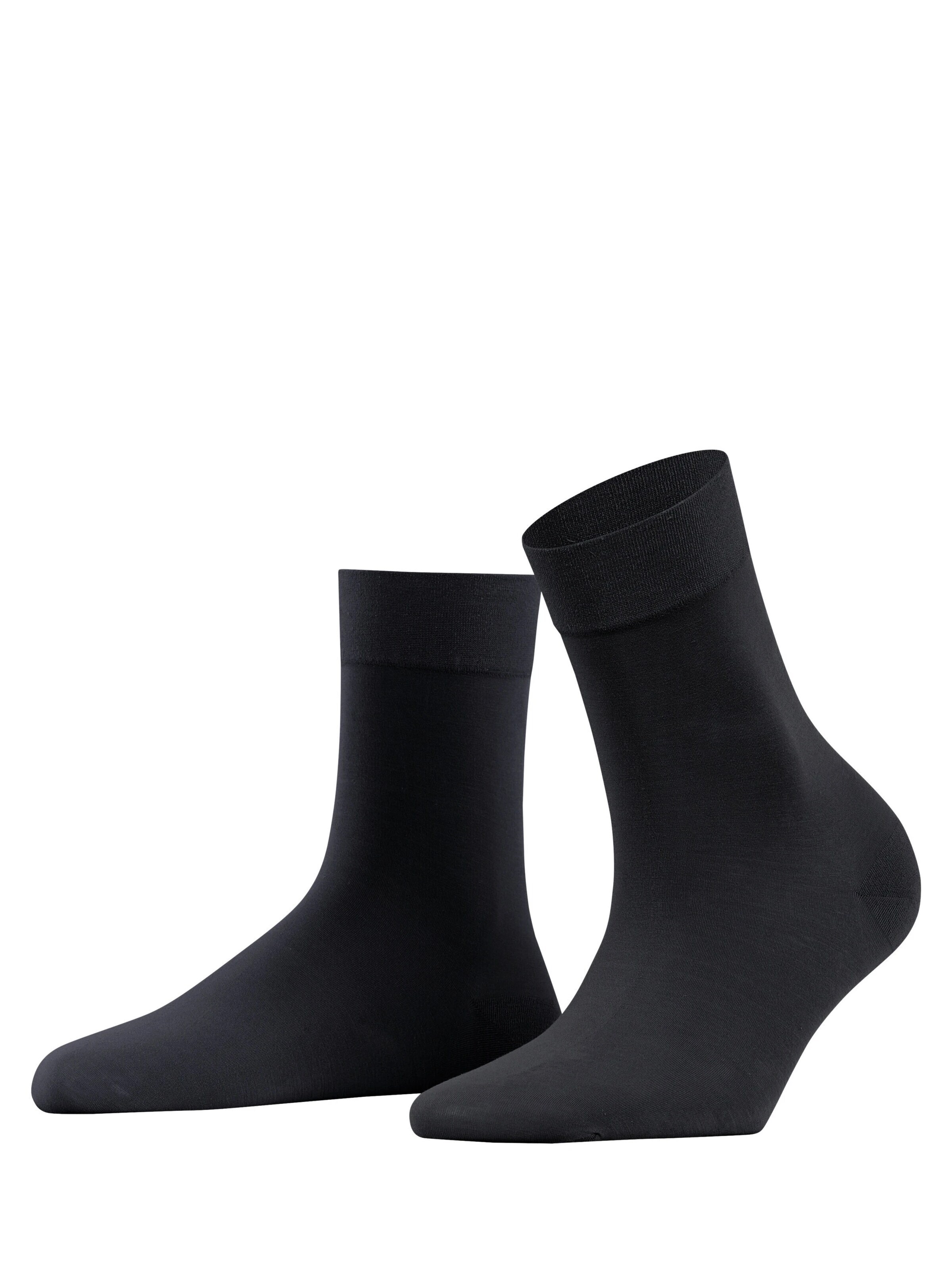 FALKE Socken 'Fine Softness'‌‌‌‌‌‌ in Blau: Vorderseite