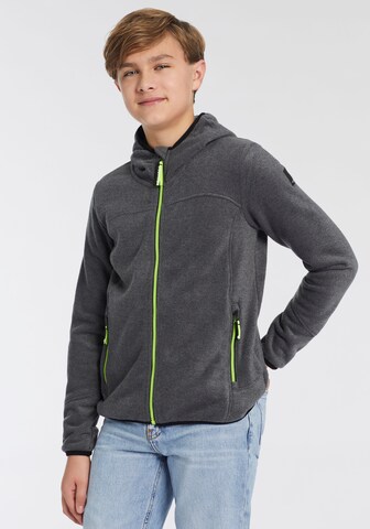 KILLTEC Fleece Jacket in Grey: front