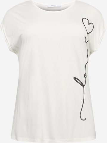 ABOUT YOU Curvy Shirt 'Maja' in White: front