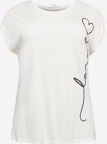 ABOUT YOU Curvy Shirt 'Maja' in Weiß: Vorderseite