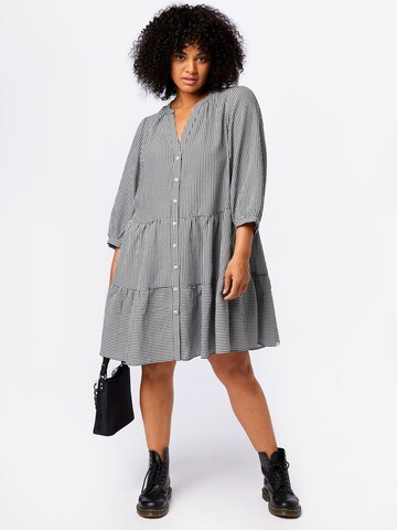 Forever New Curve Shirt dress 'Mabel' in Black