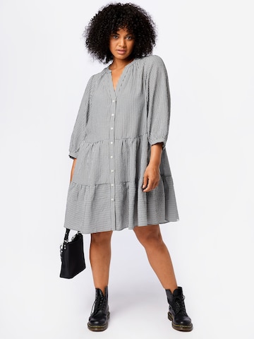 Forever New Curve Shirt Dress 'Mabel' in Black