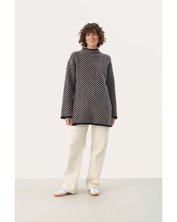 Part Two Pullover 'Leana' in Schwarz