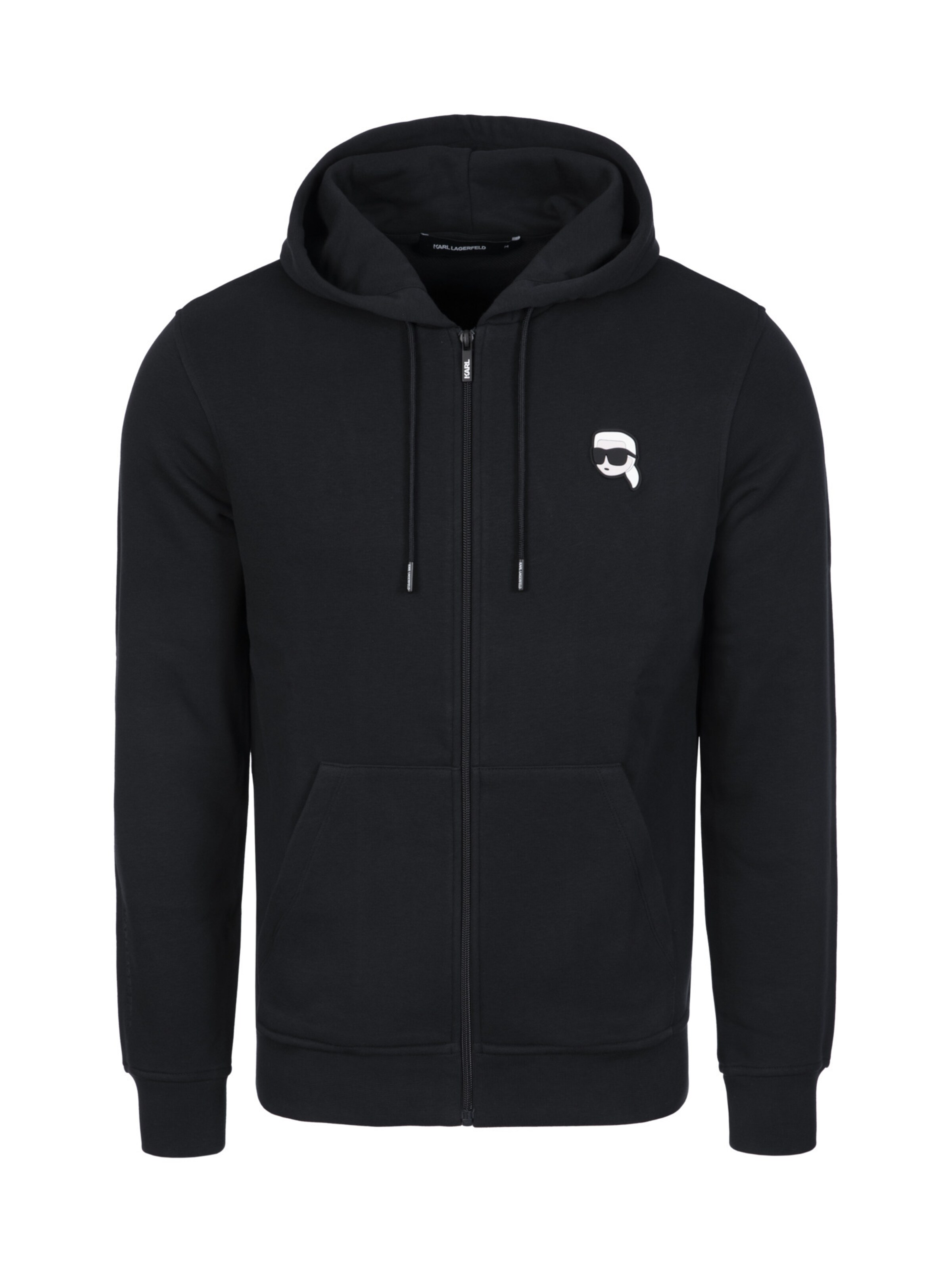 Karl Lagerfeld Sweatjacke 'l in Blau: Vorderseite