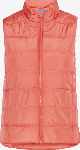 Gilet SANIKA en orange : devant