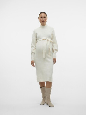 Vero Moda Maternity Knit dress 'VMMPippa' in White