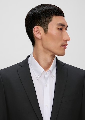 s.Oliver Slim Fit Sakko in Schwarz