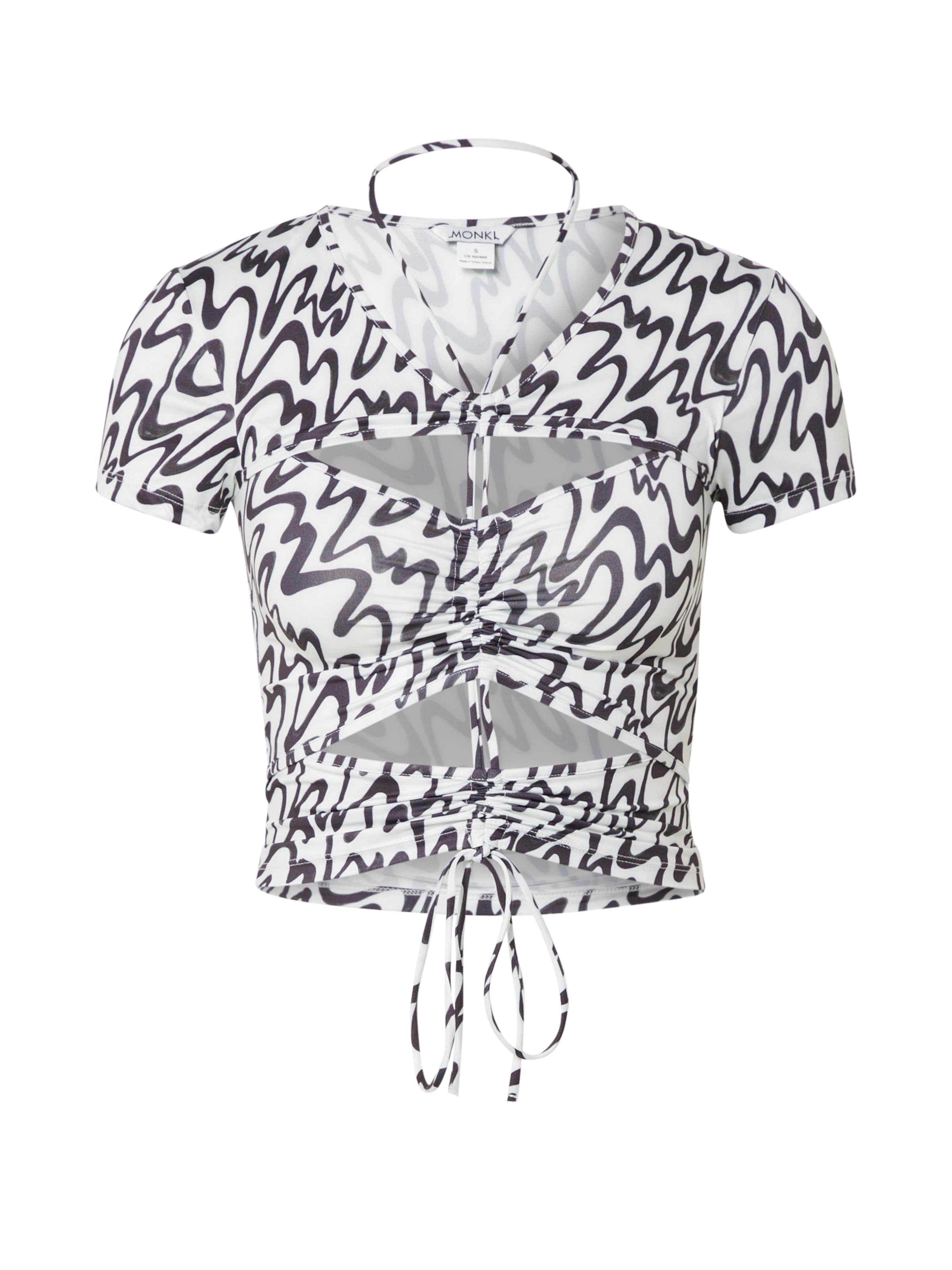 Monki - Top en blanco: frente