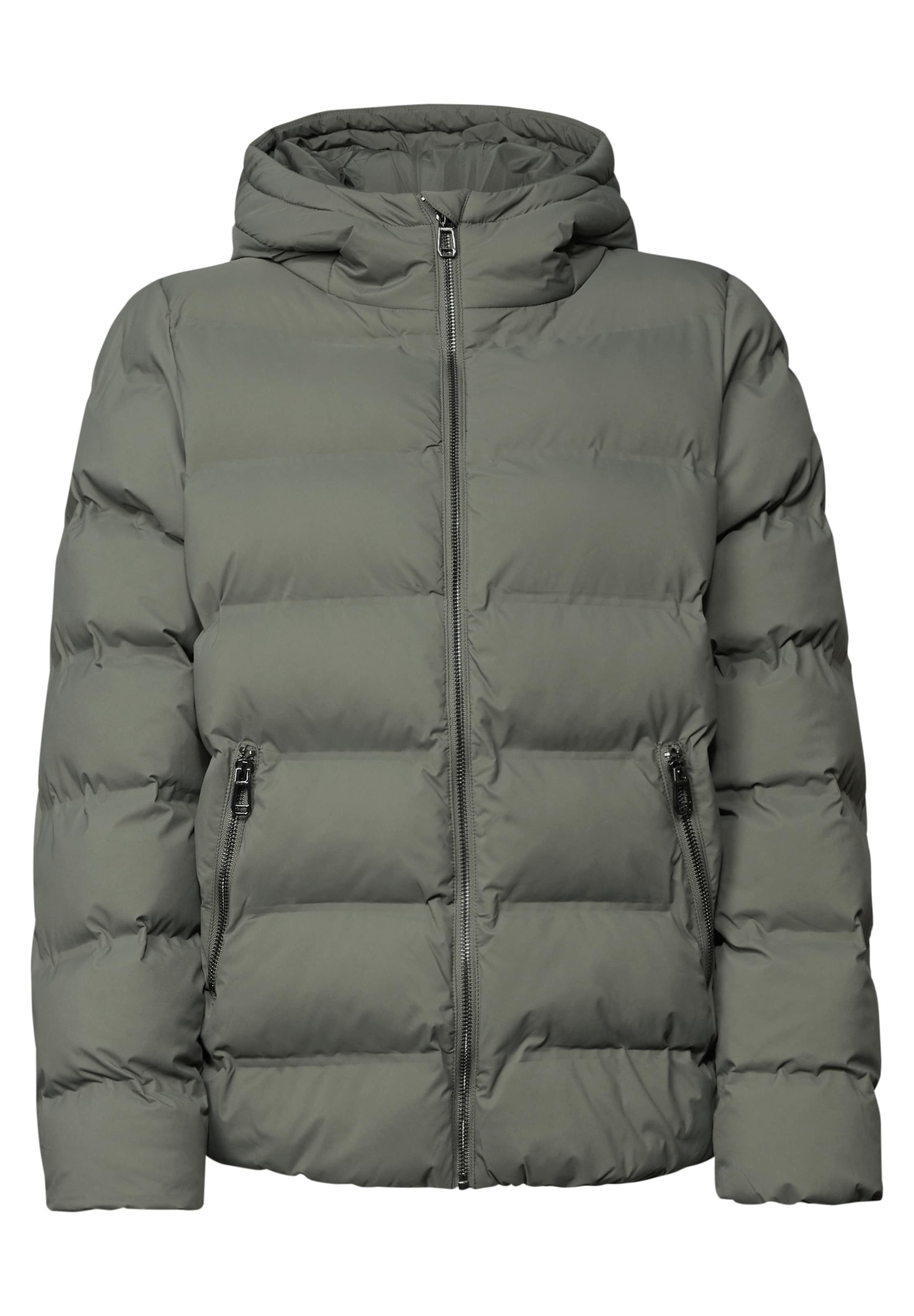 STREET ONE Winter Jacket in Green: front